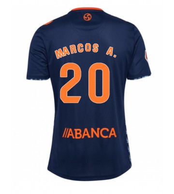 Celta Vigo Marcos Alonso #20 Segunda Equipación 2024-25 Manga Corta